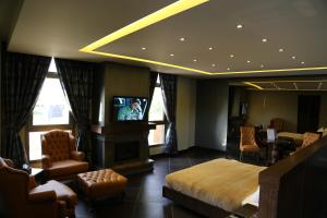 Posezení v ubytování Layali Al Shams Hotel
