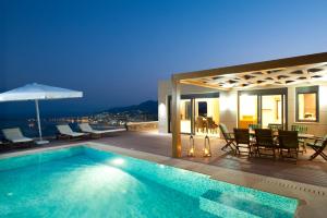 Elounda Panorama Villa 내부 또는 인근 수영장