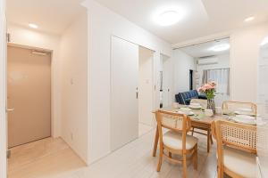 a kitchen and dining room with a table and chairs at japan house Otsuka in Tokyo +47 photos
