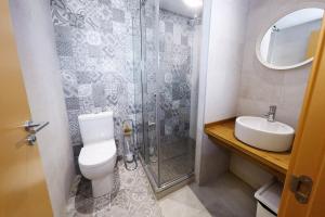 Kúpeľňa v ubytovaní Meeting Point Hostels