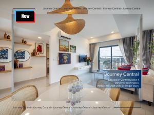 a catalogue of a living room with a table and chairs at Journey Central - Ho Chi Minh City - SOHO RESIDENCE in Ho Chi Minh City