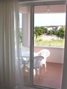 Parveke tai terassi majoituspaikassa Apartment Liznjan 1