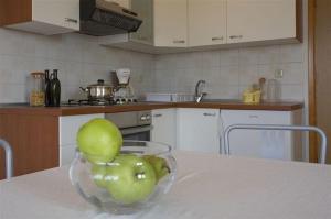 Majoituspaikan Apartment Liznjan 1 keittiö tai keittotila