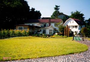 Zahrada ubytování Resort inn Sakanoshita