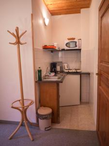 Kuchyň nebo kuchyňský kout v ubytování Apartment Harrachov 4