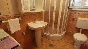 Koupelna v ubytování Apartment Malinska, Krk 15 + 37 fotografií