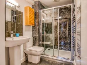 a bathroom with a toilet sink and a shower at 4 Bed in Newtown oc-48641 in Kerry +46 photos
