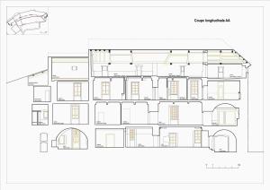 a floor plan of a house at Château de Rosans in Rosans