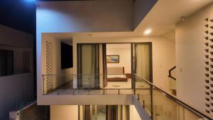 a view from the second floor of a house at Zenna villa long Hải in Bà Rịa