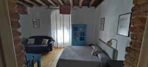 a living room with a couch and a table at Casa Doval in Cortelazor