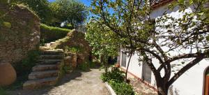 a house with a path next to a building at Casa Doval in Cortelazor