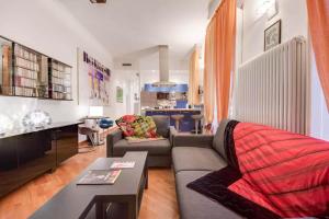 Χώρος καθιστικού στο LuxRent Loft Lagrange