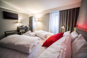 Posteľ alebo postele v izbe v ubytovaní Locanda al Vescovo & SPA
