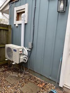 a air conditioner on the side of a building at dary hause in Indianapolis