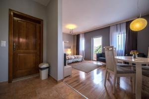 Posezení v ubytování Villa Lugano