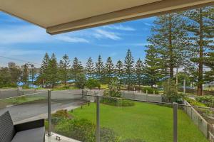 a view from the balcony of a house at Regency Court 4 in The Entrance