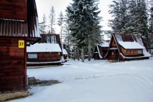 Camping Pod Krokwią v zimě