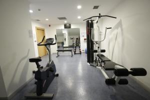 Fitness centrum a/nebo fitness zařízení v ubytování Housez Suites & Apartments Special Class