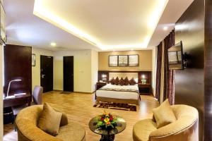 Postel nebo postele na pokoji v ubytování Delta Suites - The Soothing Luxury + 35 fotografií