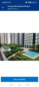 a screenshot of the apartment page of aominium website at Canopy Hill Kajang 2 in Kajang +6 photos