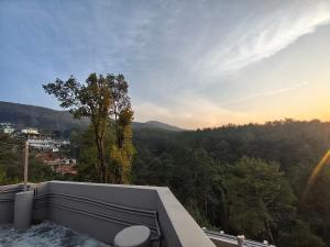 a view from the balcony of a house at Lashisha in Shillong