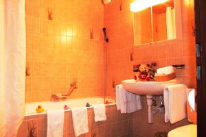 Vannituba majutusasutuses Appartements Monte Rosa