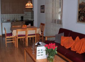 Istumisnurk majutusasutuses Appartements Monte Rosa