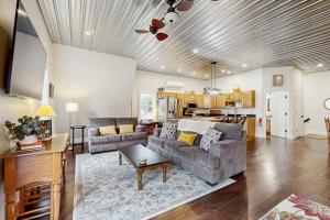 a living room with a couch and a table at Valley Vista Vacay 2 in Littleton