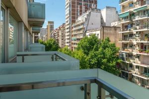 a balcony with a view of the city at Dazzler by Wyndham Buenos Aires Recoleta in Buenos Aires
