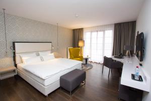 Voodi või voodid majutusasutuse Hotel Wemperhardt toas
