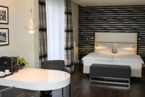 Voodi või voodid majutusasutuse Hotel Wemperhardt toas
