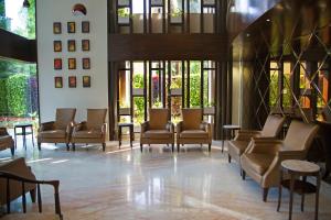 Posezení v ubytování Samanvay Boutique Hotel