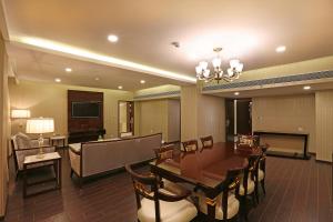 Posezení v ubytování Samanvay Boutique Hotel