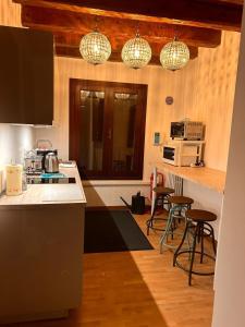 a kitchen with a stove and a counter top at Mi&Ti Bed&Breakfast in Vicenza +19 photos