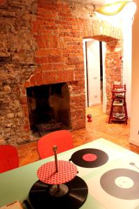 A seating area at Le Dame Della Cortesella B&B