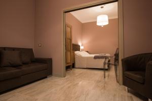 Posezení v ubytování Palazzo Dei Mercanti - Dimora & Spa