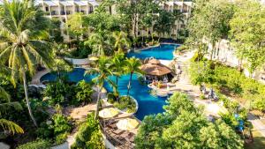 an aerial view of a pool at a resort at Horizon Karon Beach Resort & Spa in Karon Beach
