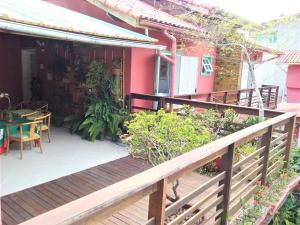 Uma varanda ou terraço em Pousada Irashai