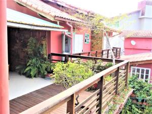 Uma varanda ou terraço em Pousada Irashai