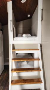 a bunk bed in a tiny house at Urban Nest Townhouse in Galway