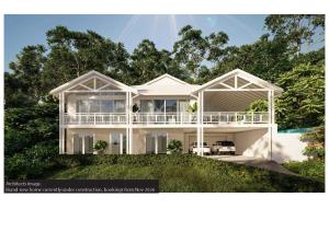 a rendering of a house with a porch at Kindred Whitsundays in Cannonvale
