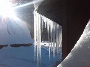 Camping Pod Krokwią v zimě