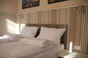 Ένα ή περισσότερα κρεβάτια σε δωμάτιο στο Downtown Skadarlija