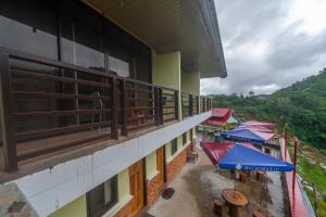 En balkong eller terrass på Rice Homestay
