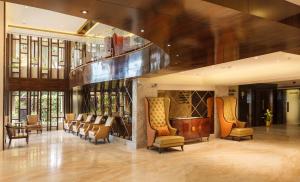 Posezení v ubytování Samanvay Boutique Hotel