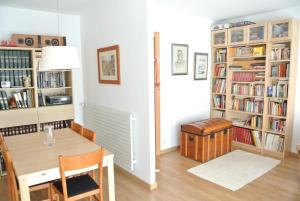 Knihovna v apartmánu
