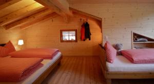 Postel nebo postele na pokoji v ubytování Ferienhaus Oberboden