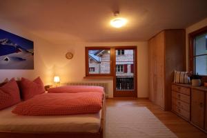 Postel nebo postele na pokoji v ubytování Ferienhaus Oberboden