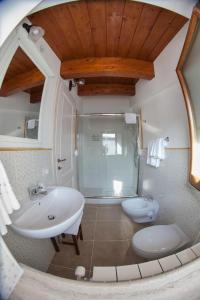 Koupelna v ubytování Il Vicoletto B&B