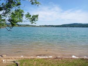 a view of a large body of water at l'Echappée Crançotine in Crançot +8 photos